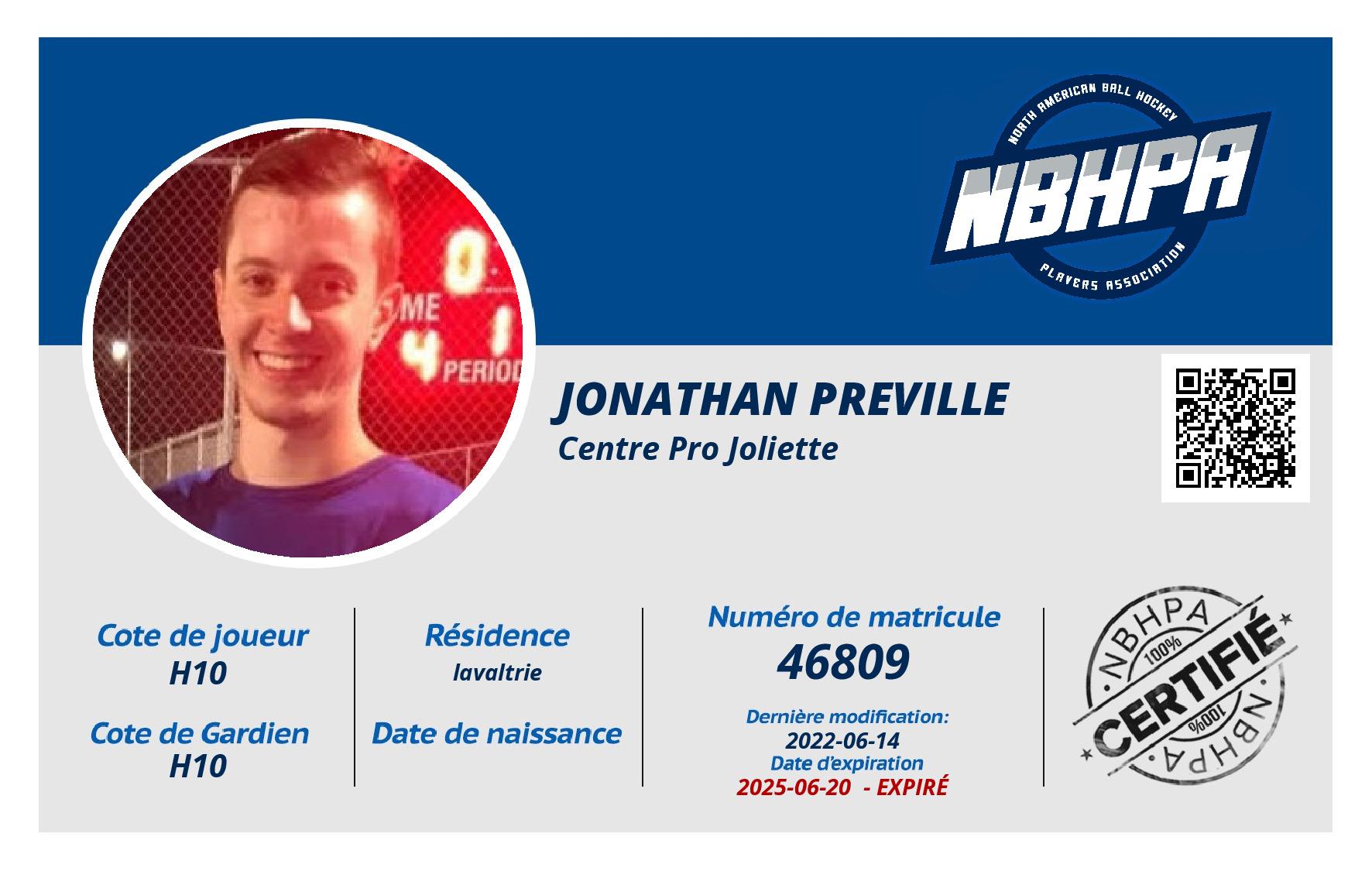 Jonathan Preville