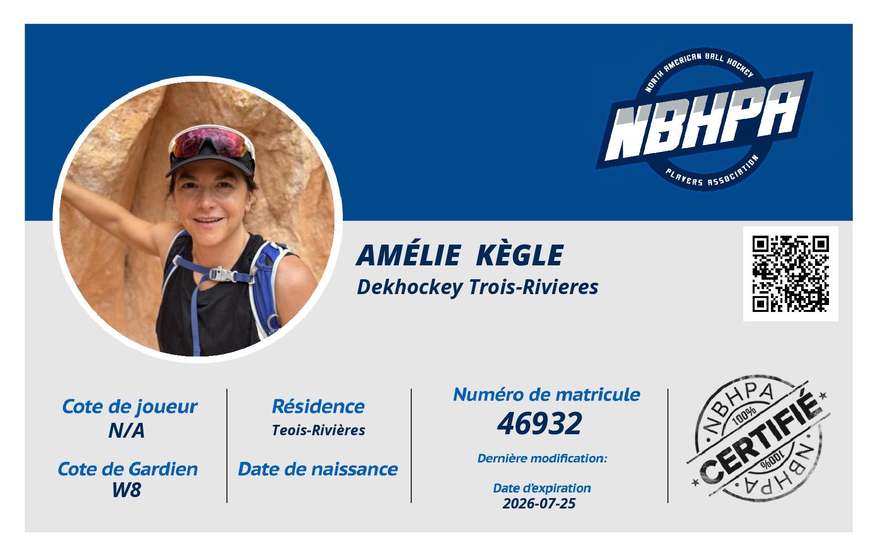 Amélie  Kègle