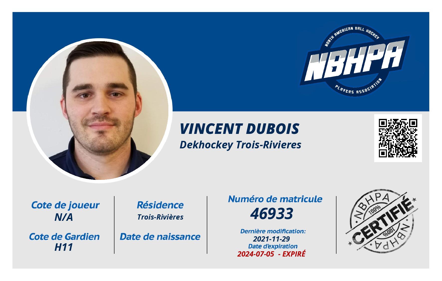 Vincent Dubois