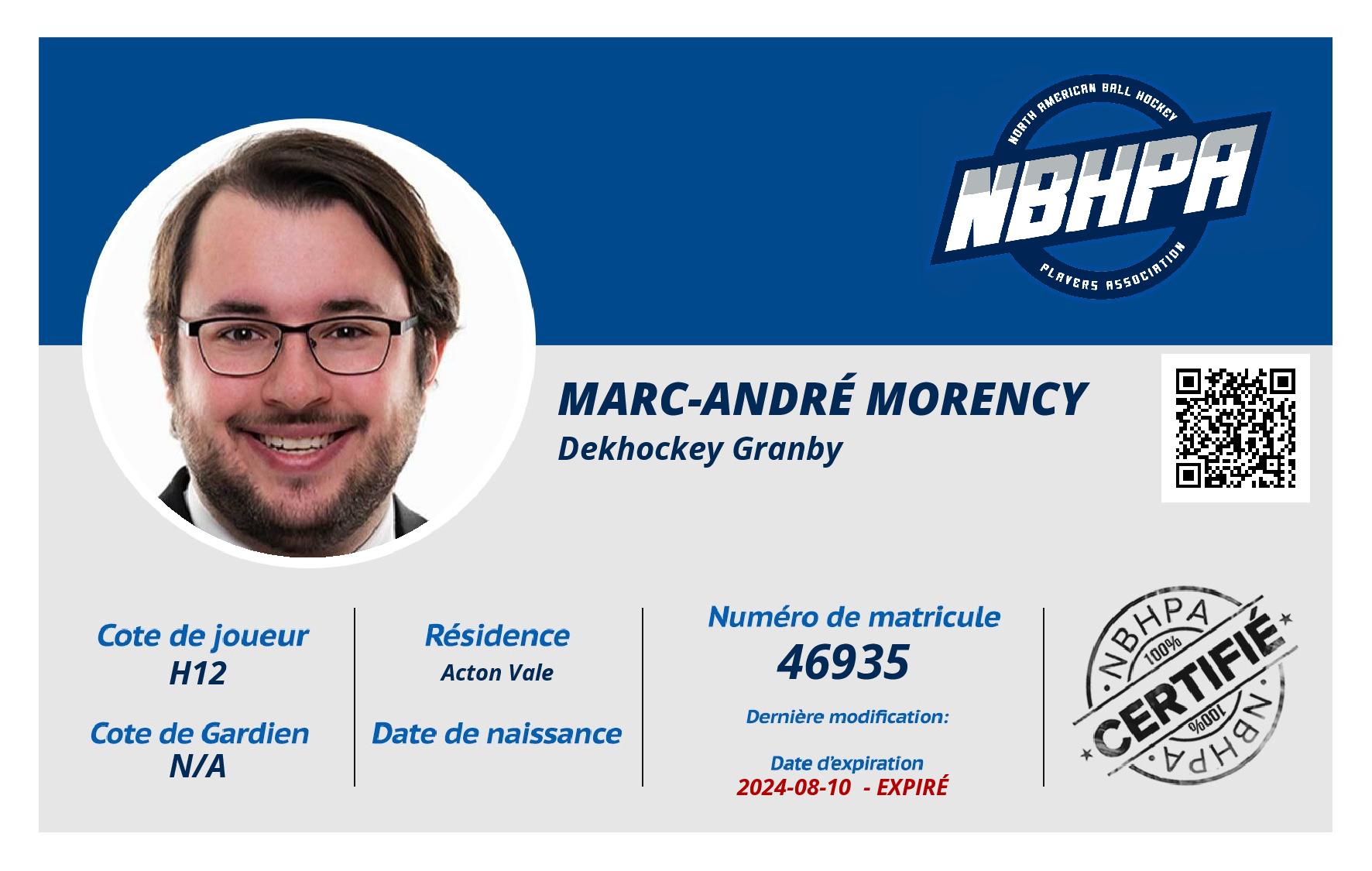 Marc-André Morency