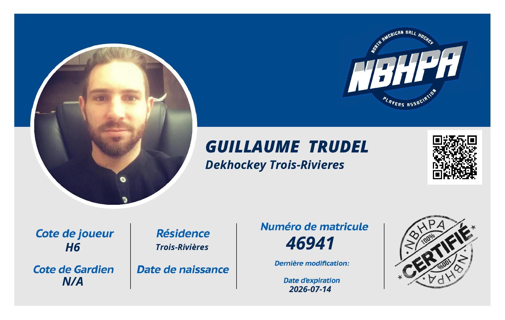 Guillaume  Trudel