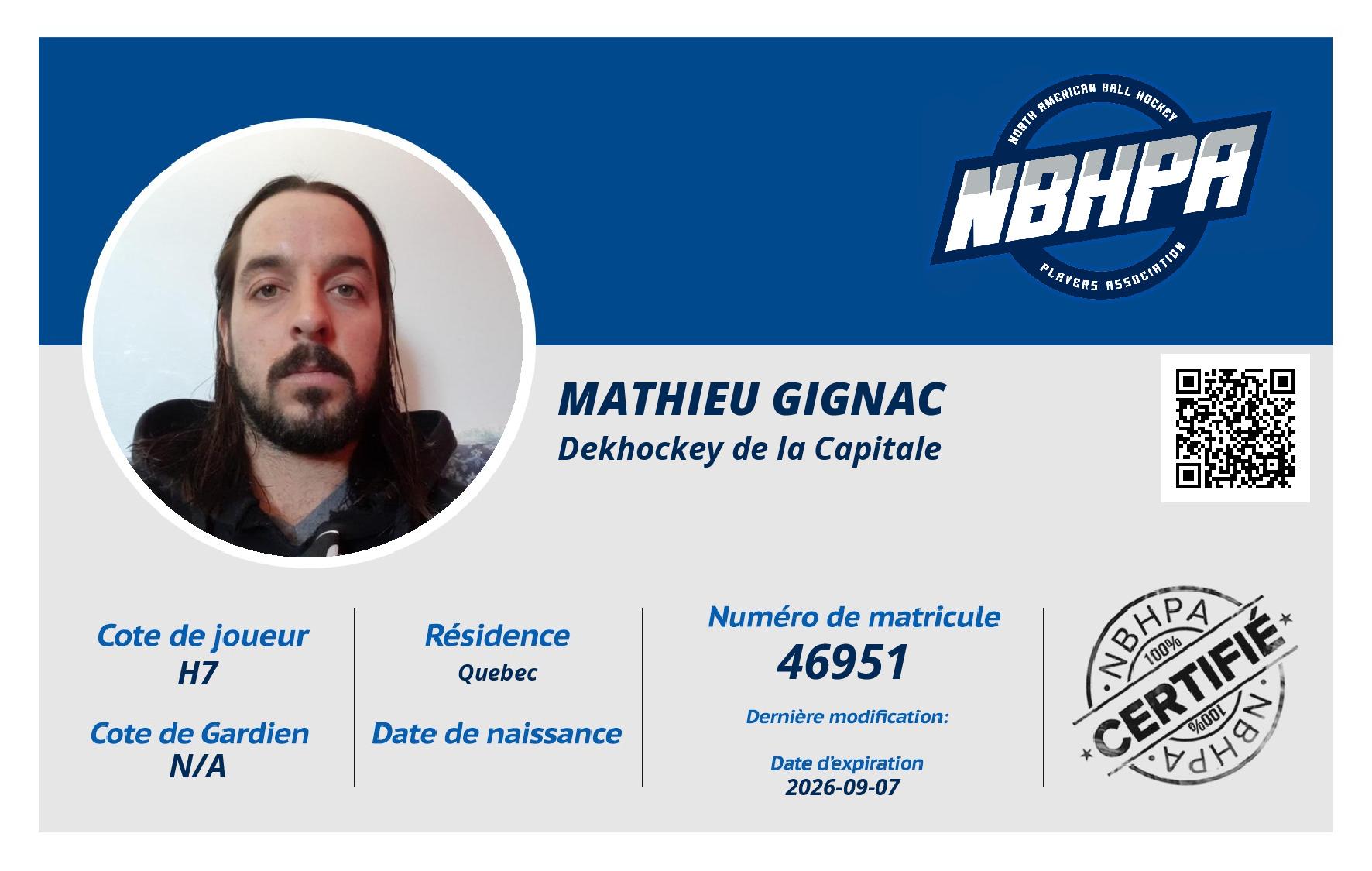 Mathieu Gignac