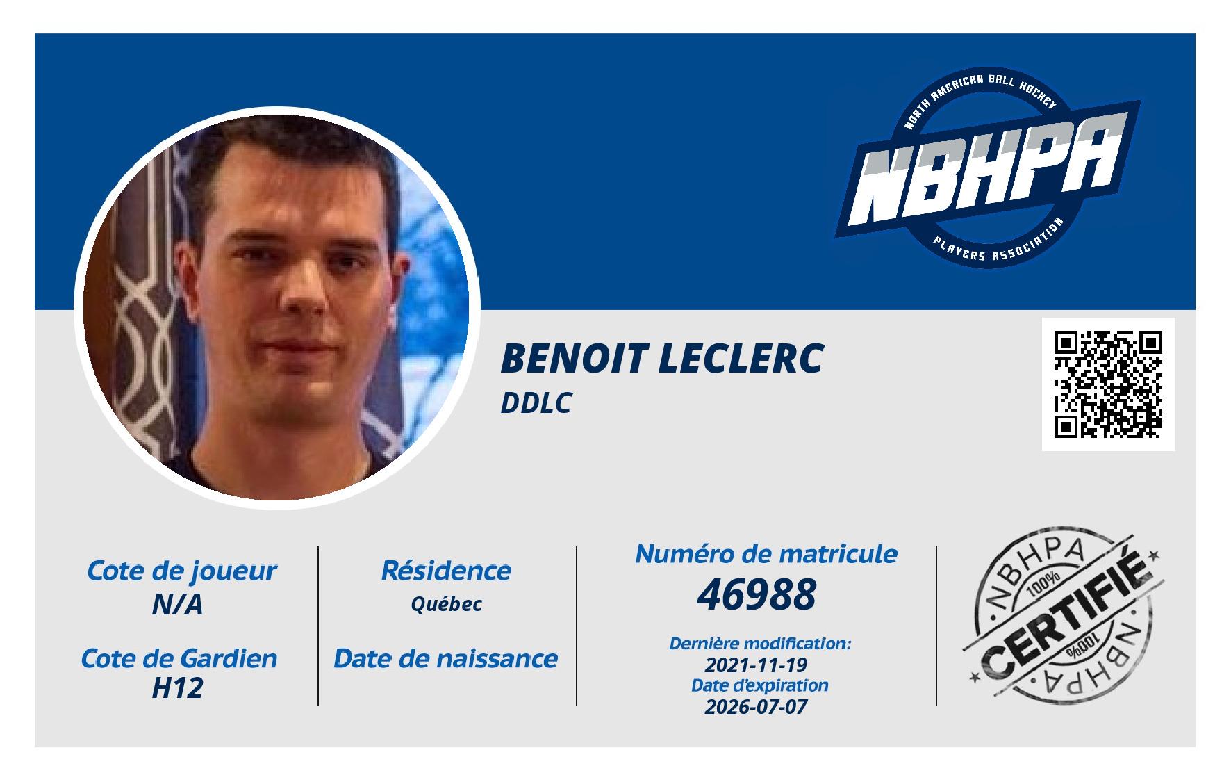 Benoit Leclerc