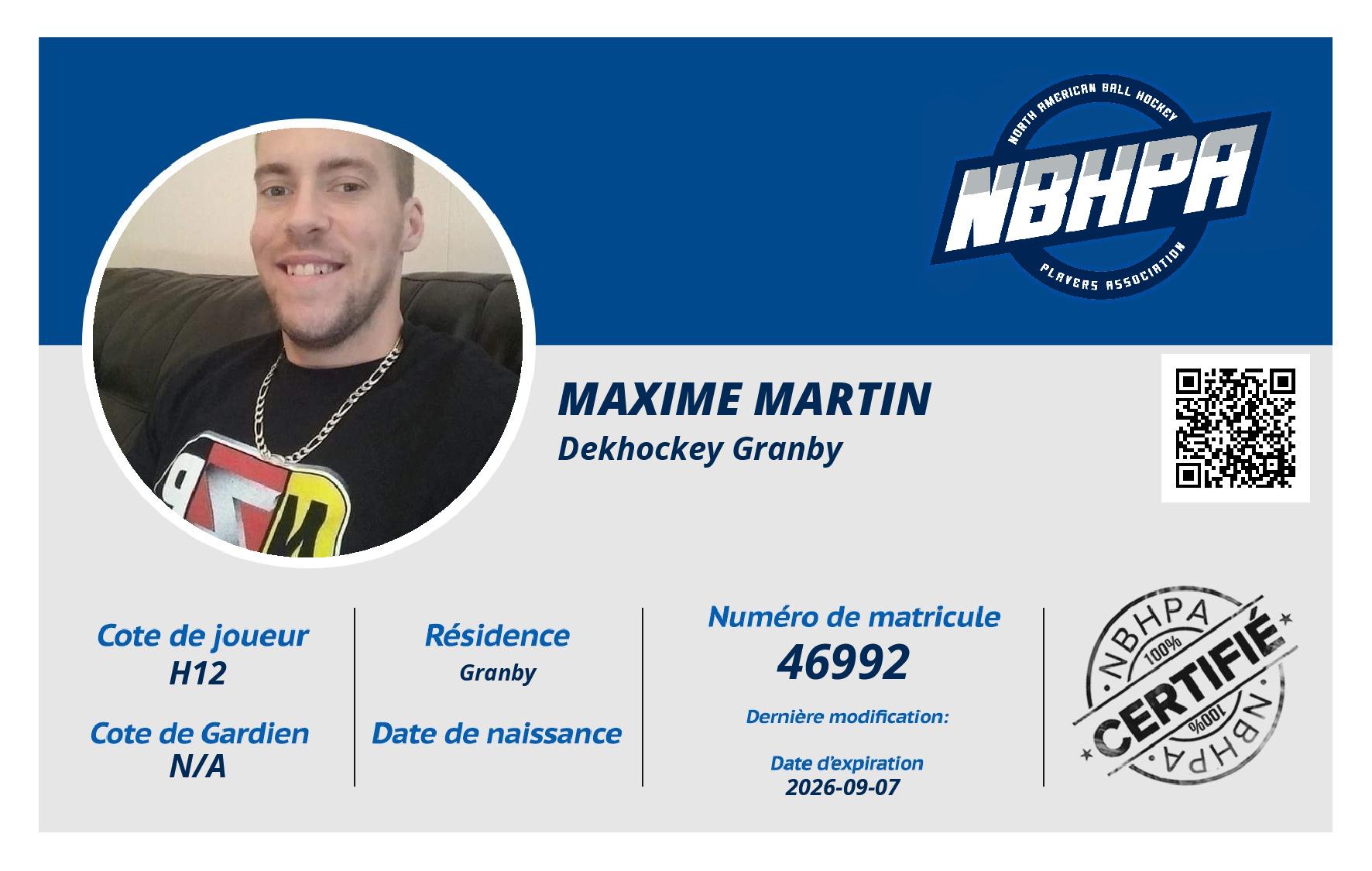 Maxime Martin