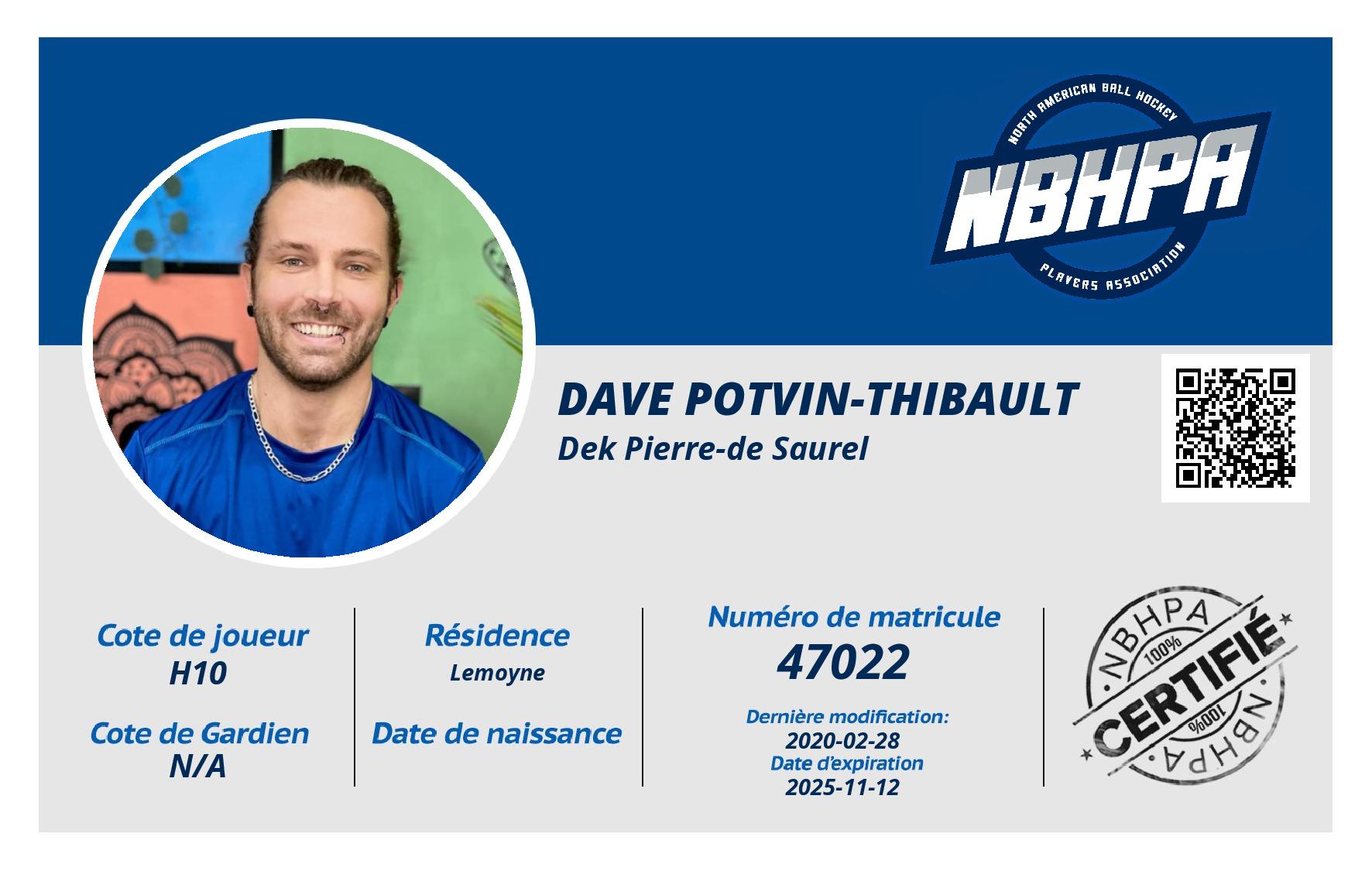 Dave Potvin-Thibault 