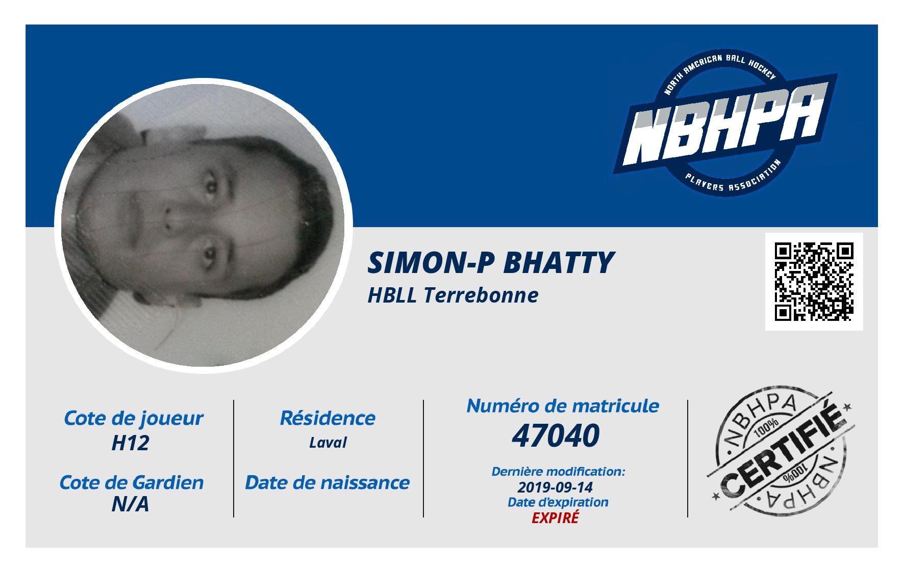 Simon-P Bhatty