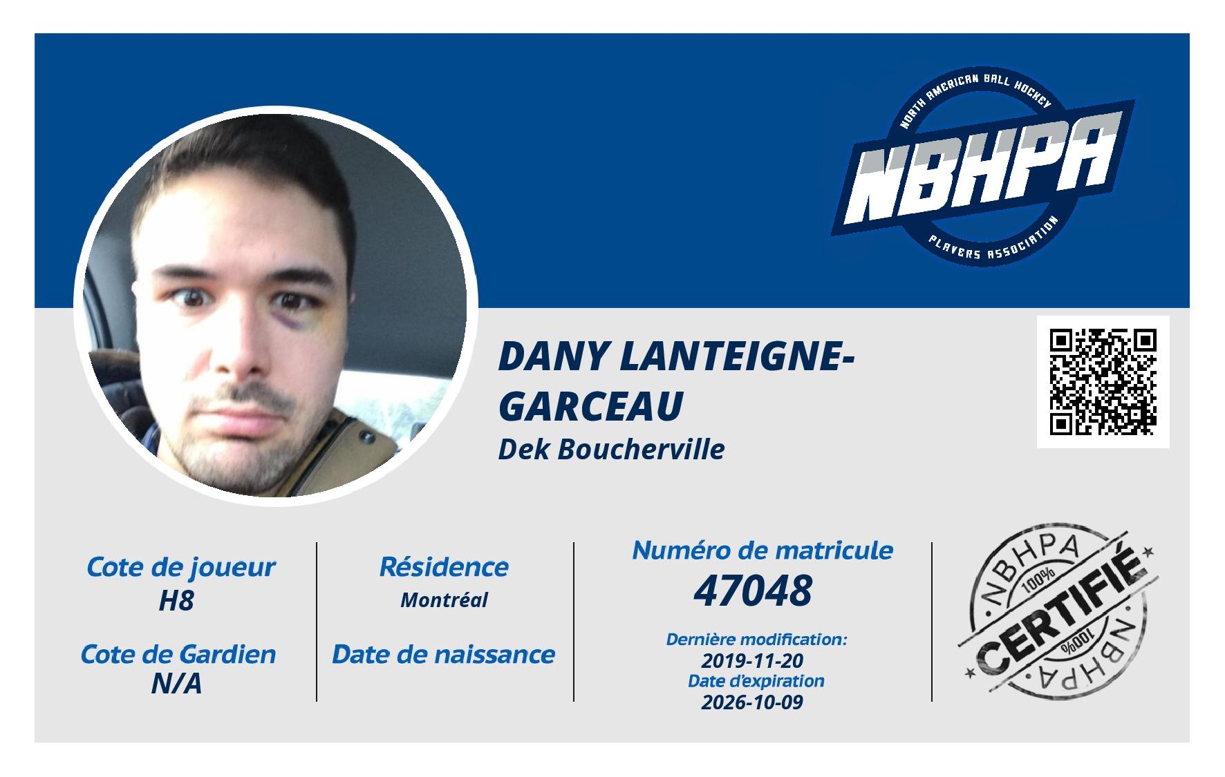 Dany Lanteigne-Garceau