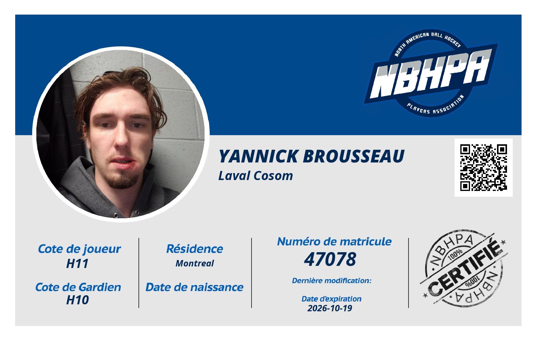 Yannick Brousseau