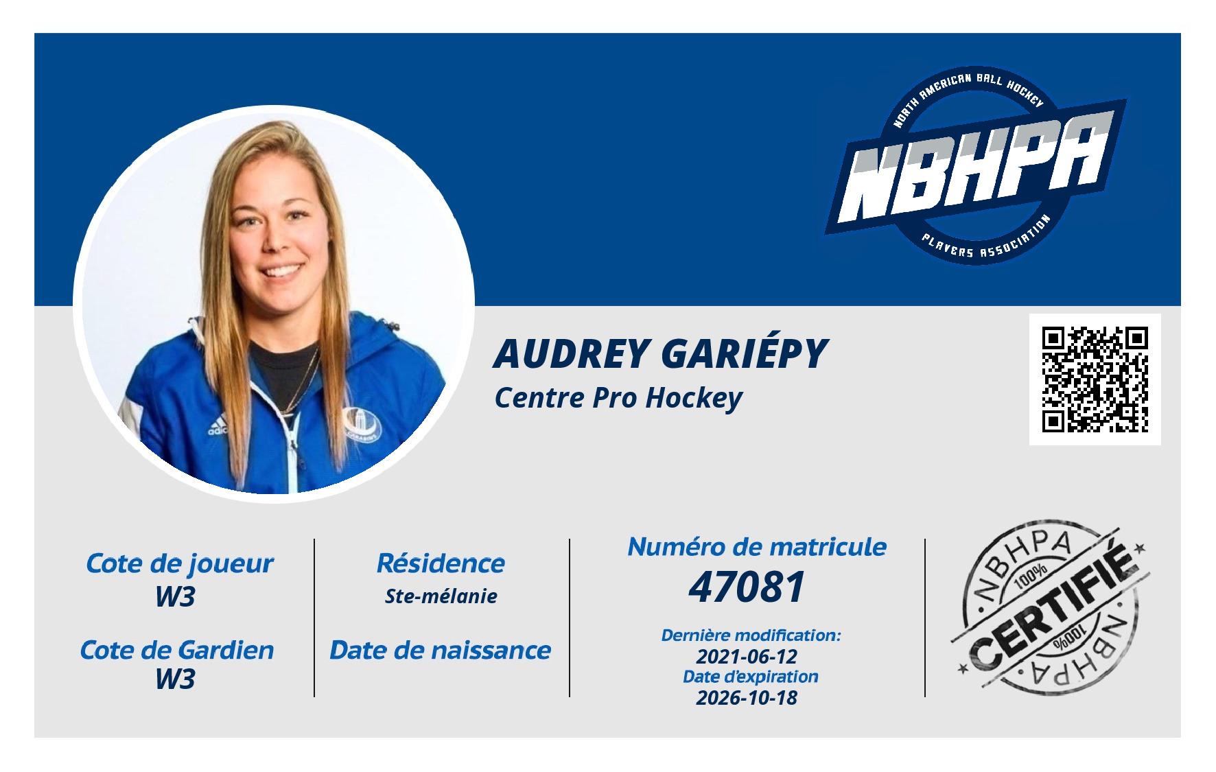 Audrey Gariépy