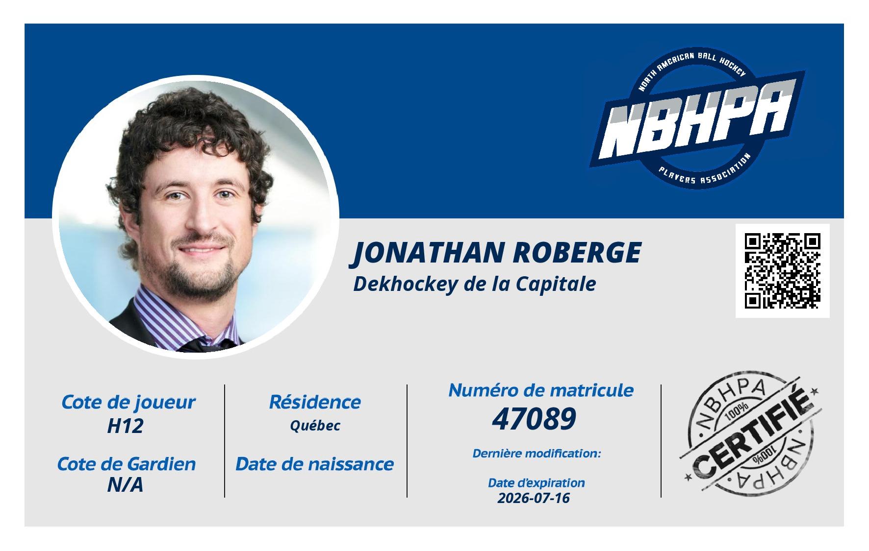 Jonathan Roberge