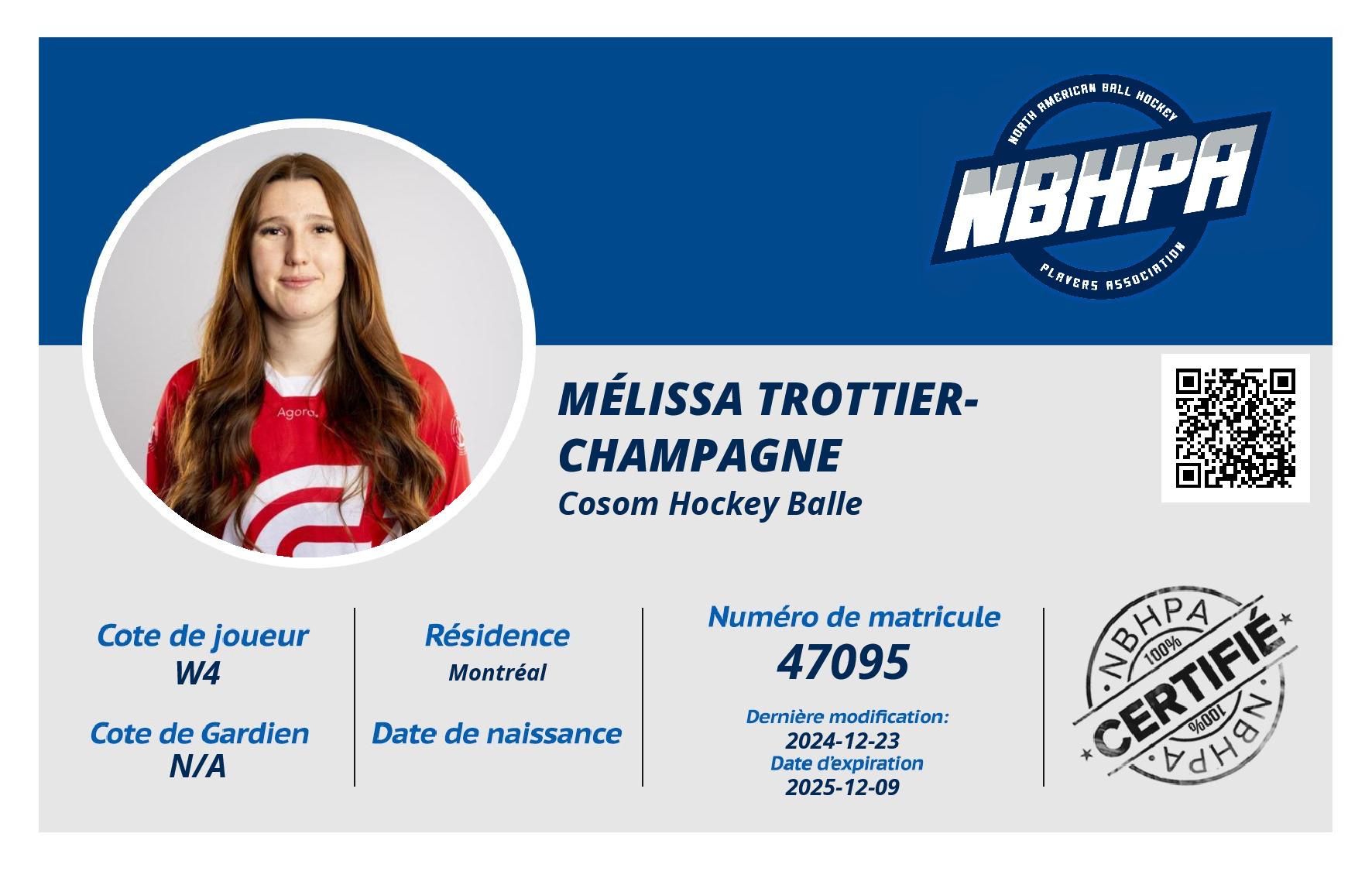 Mélissa Trottier-Champagne