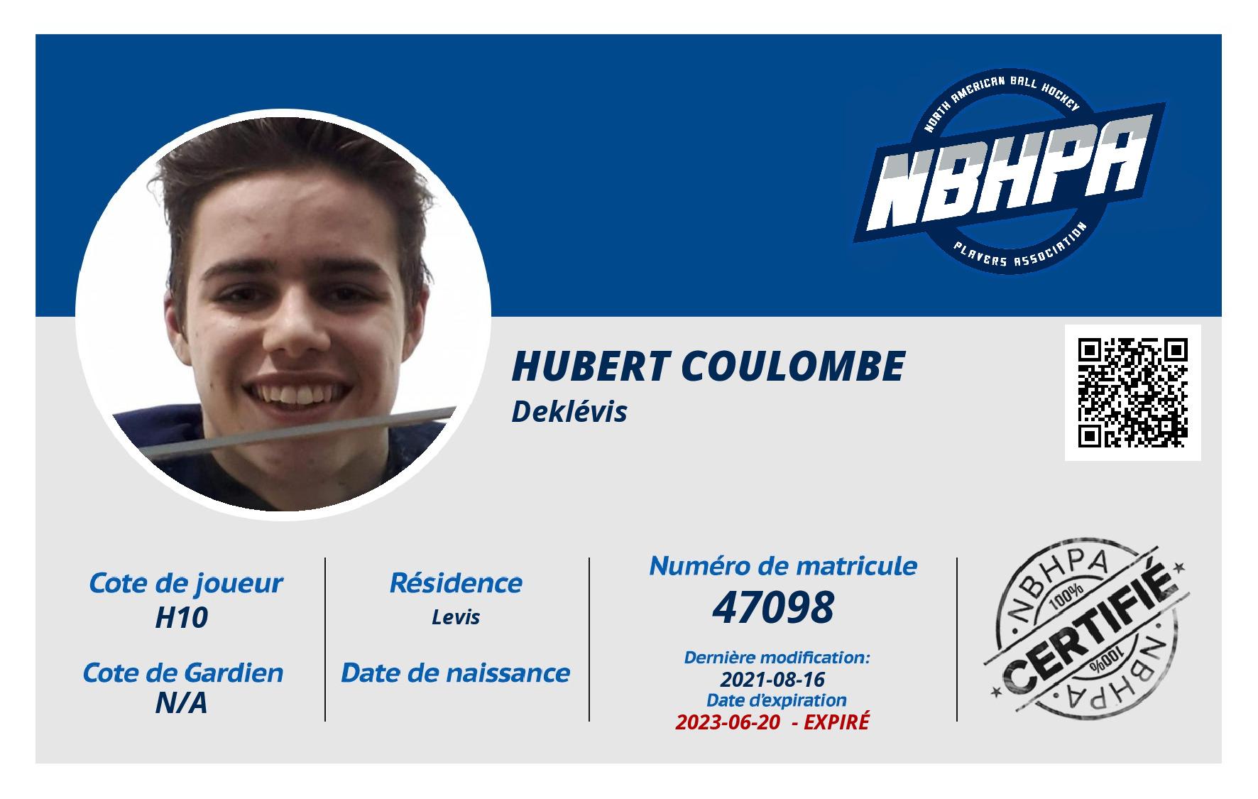 Hubert Coulombe