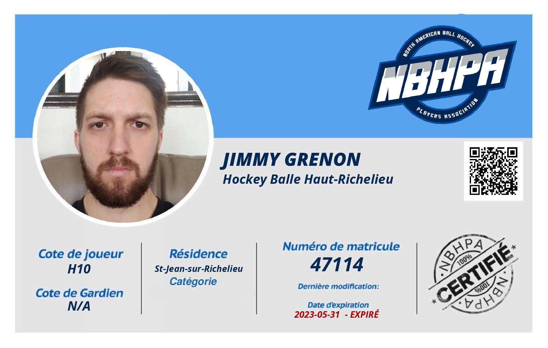 Jimmy Grenon