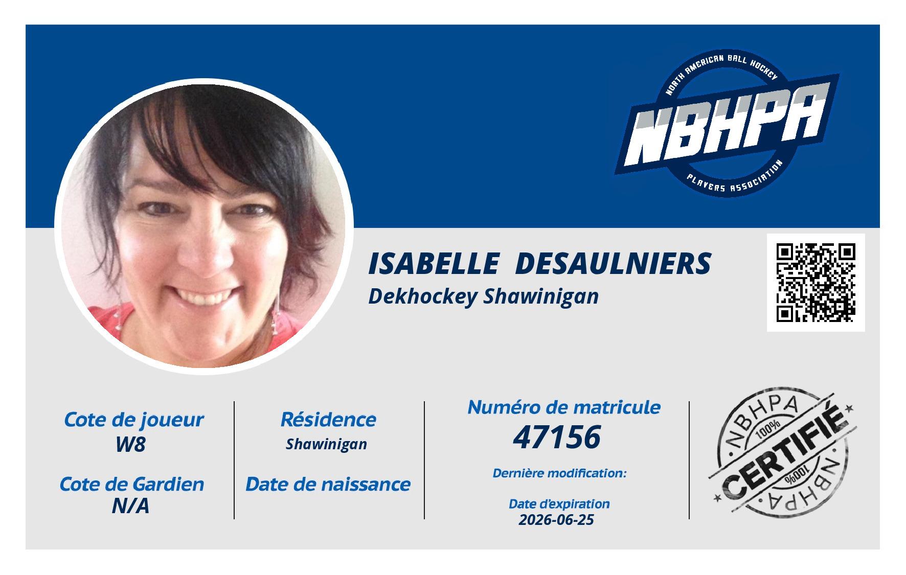 Isabelle  Desaulniers 