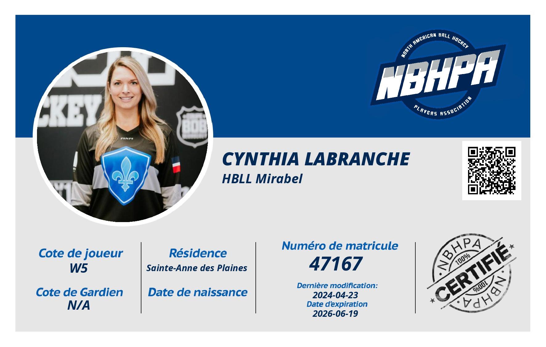 Cynthia Labranche