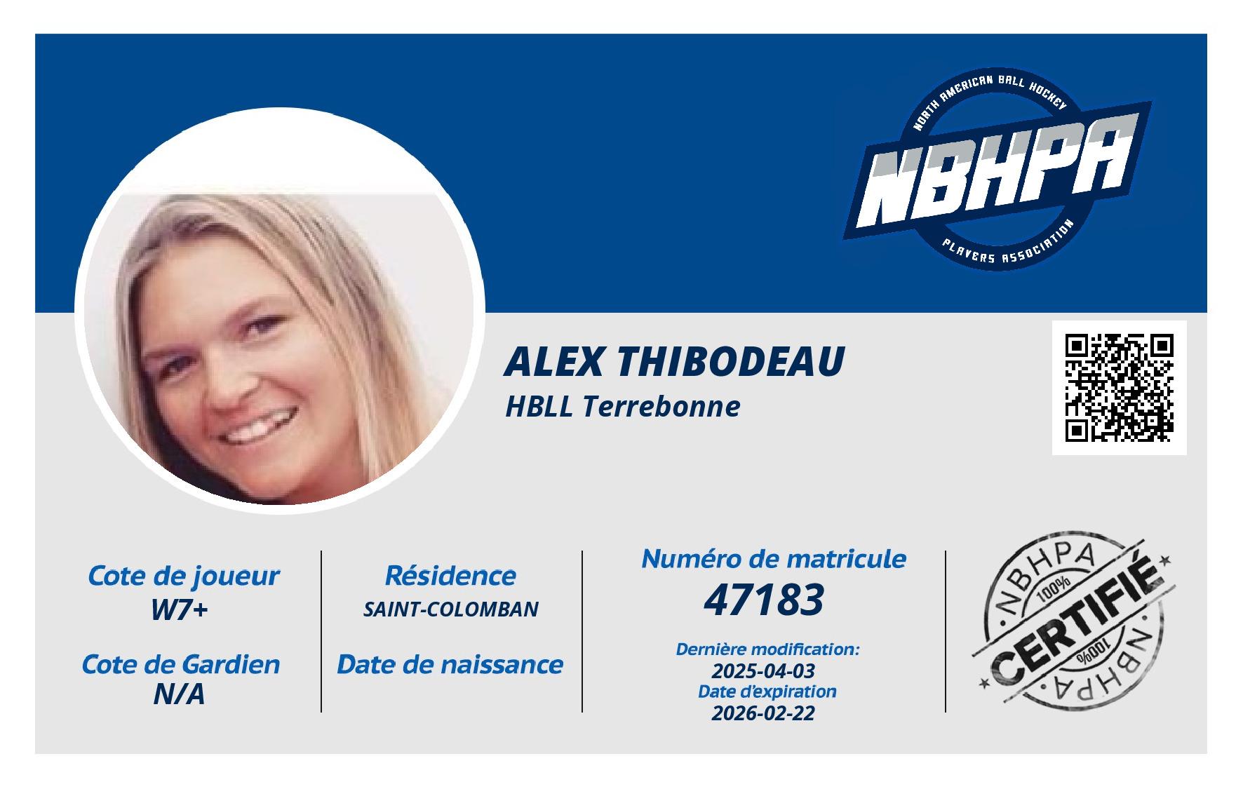 Alex Thibodeau