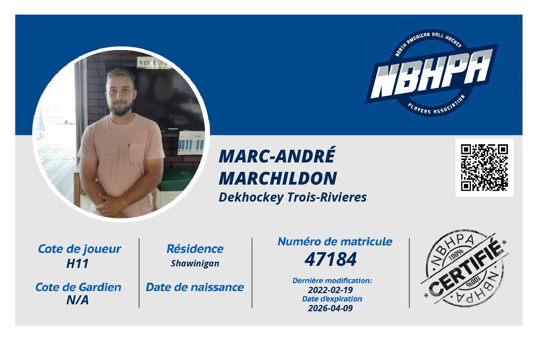 Marc-André Marchildon