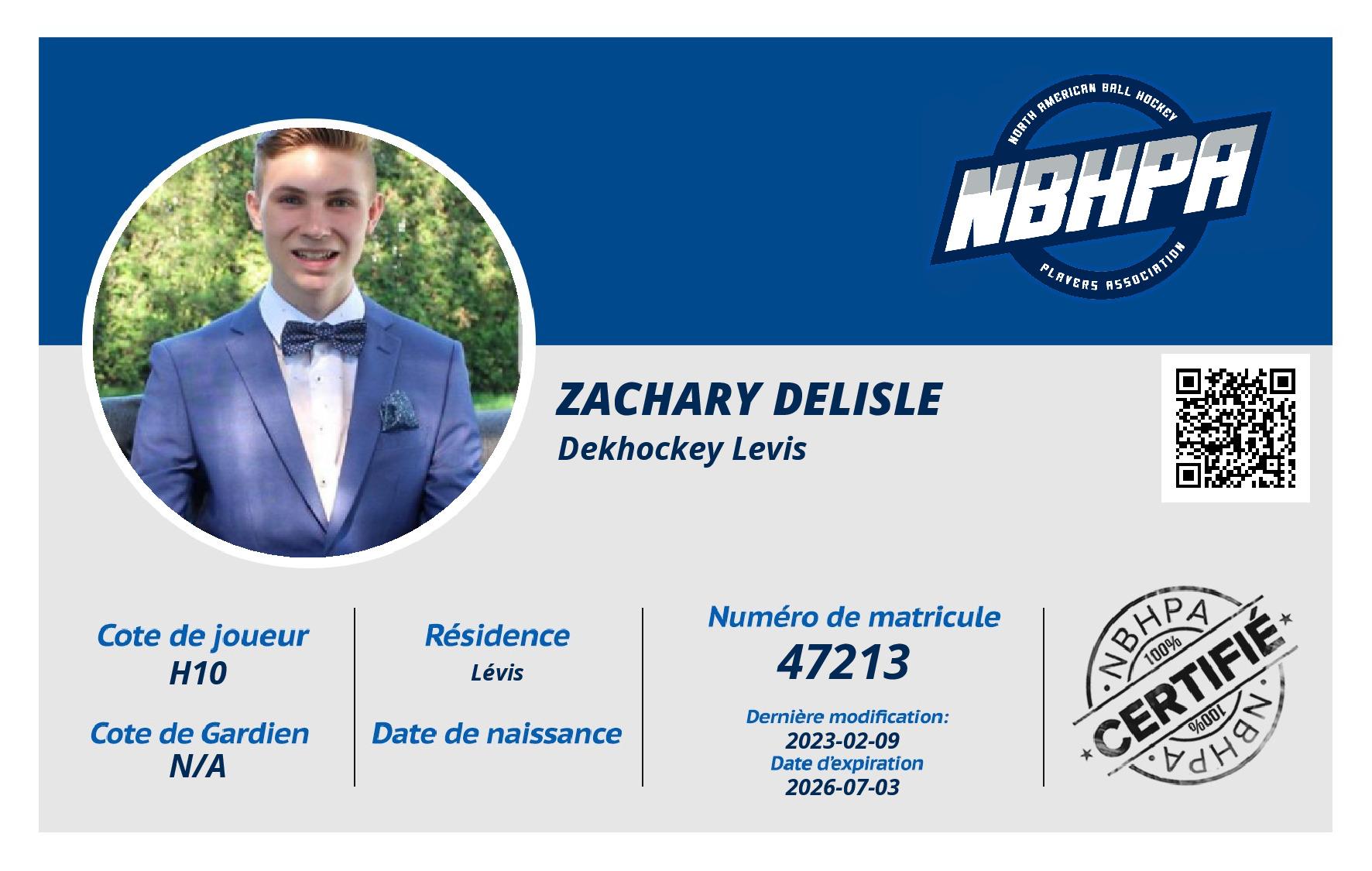 Zachary Delisle