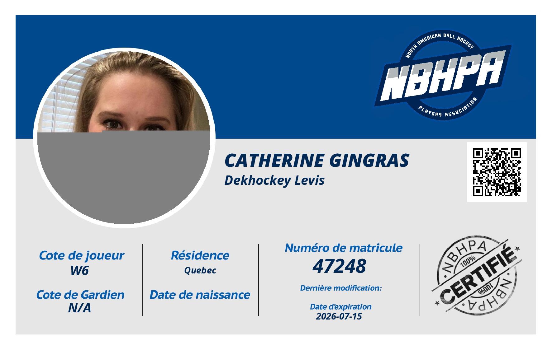 Catherine Gingras