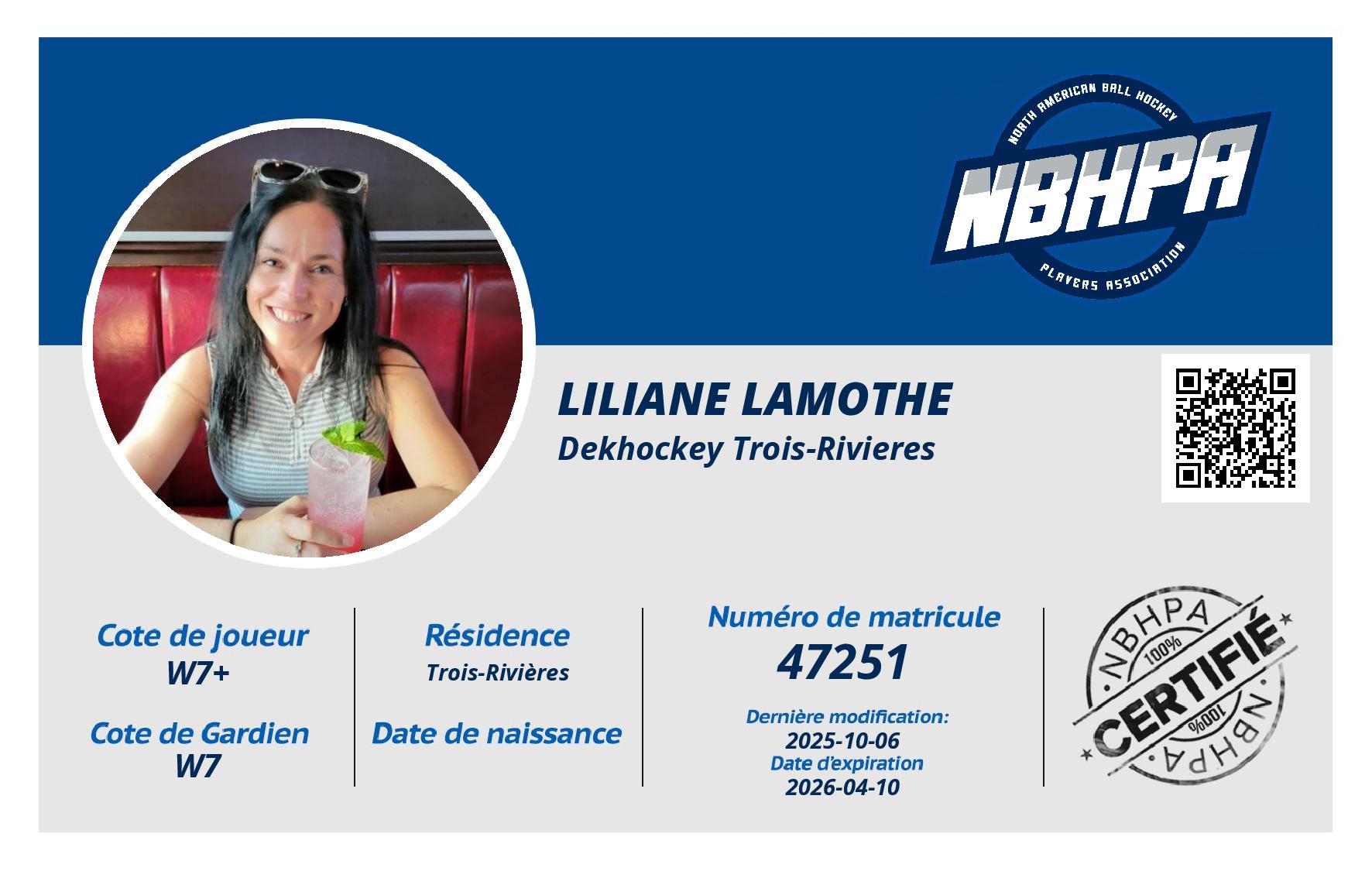 Liliane Lamothe