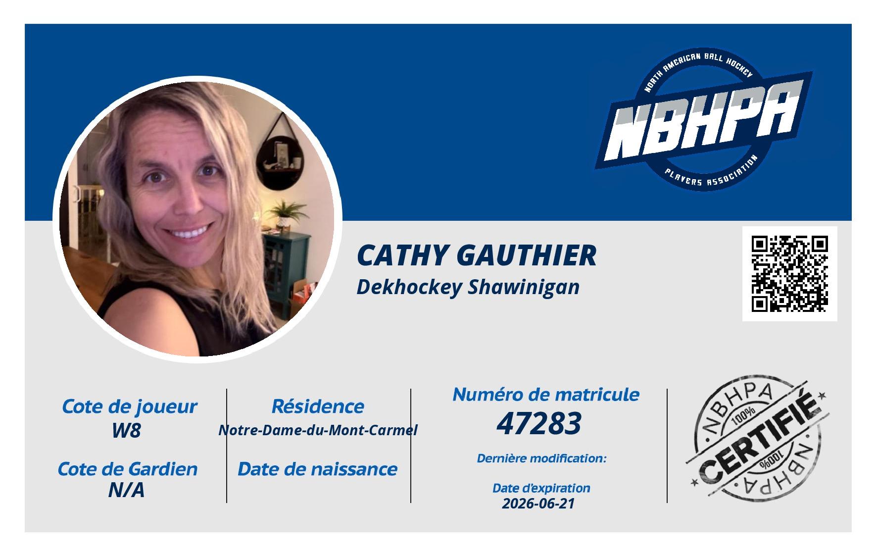 Cathy Gauthier