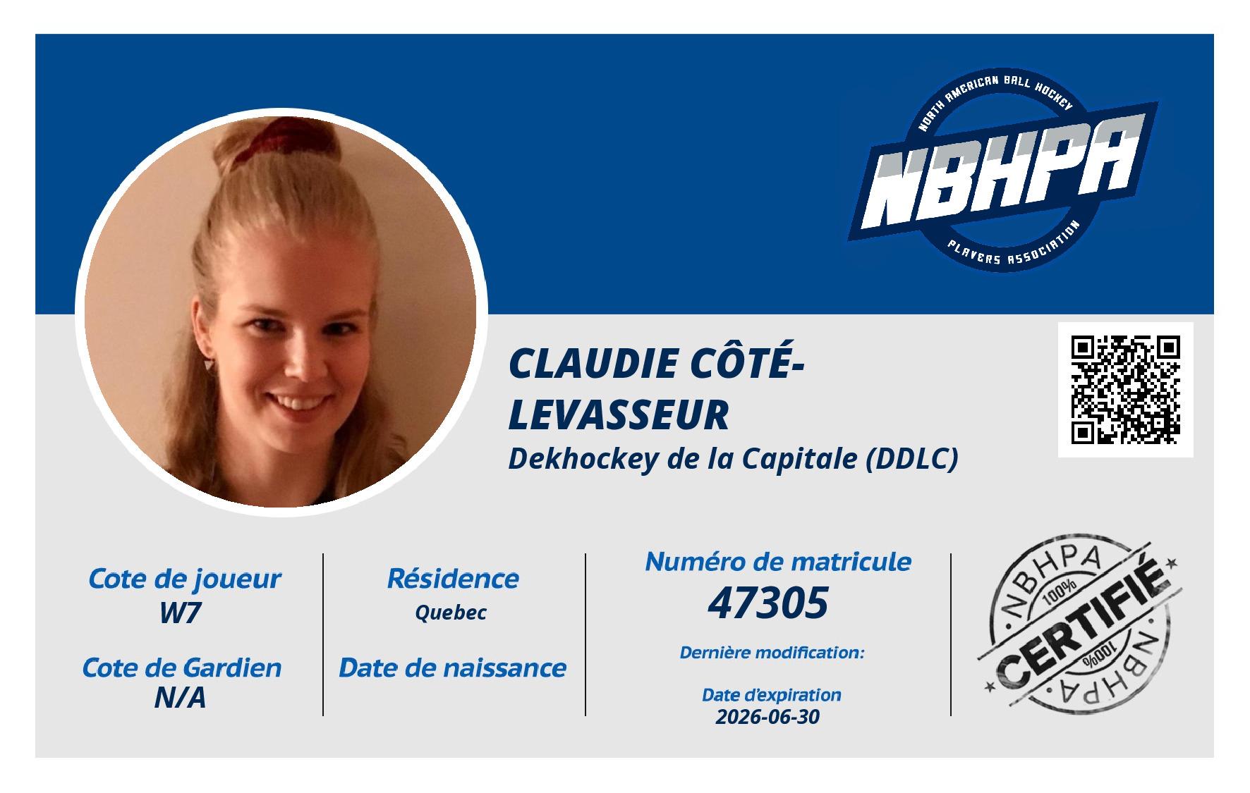 Claudie Côté-Levasseur