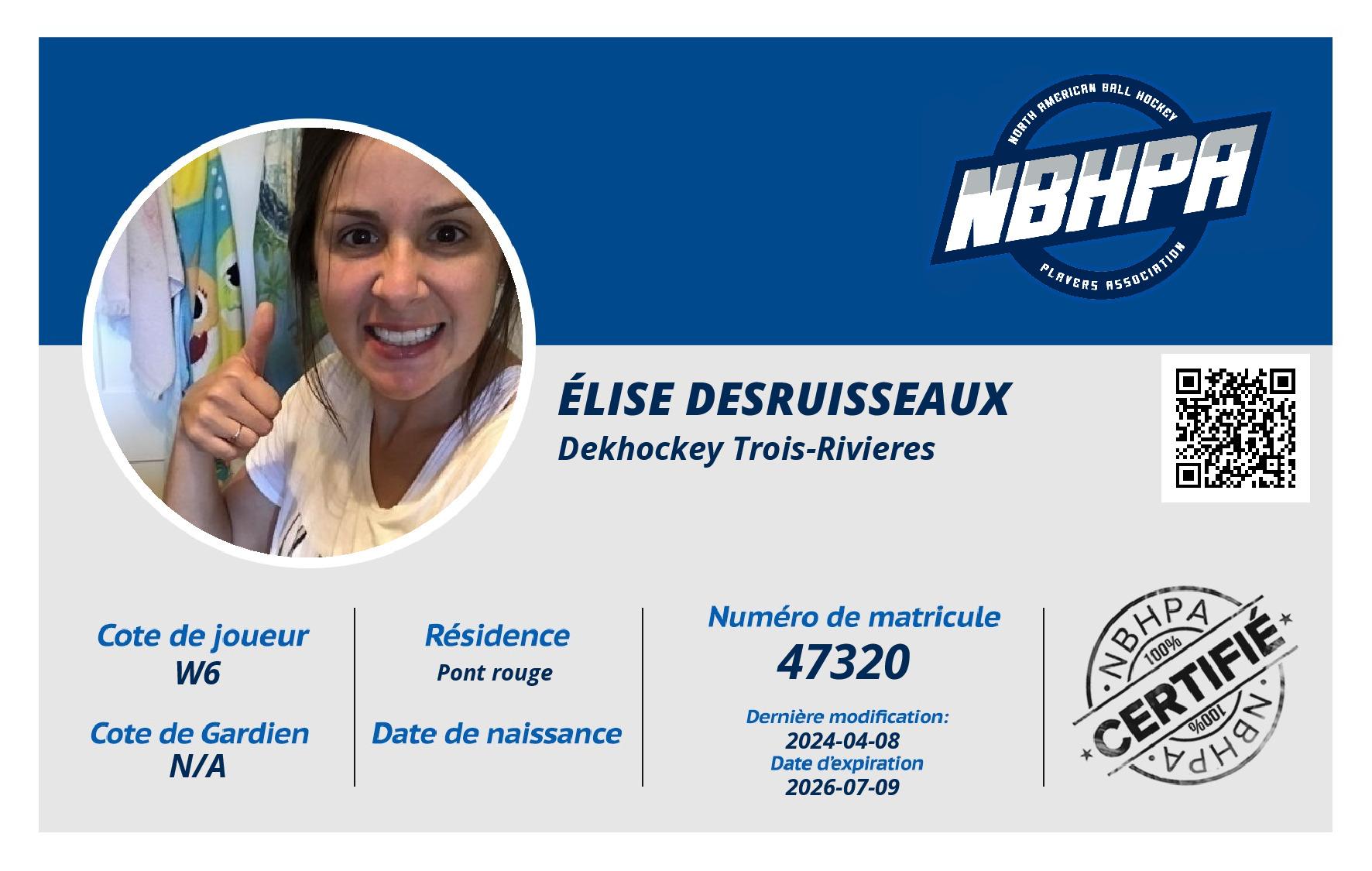 Élise Desruisseaux 