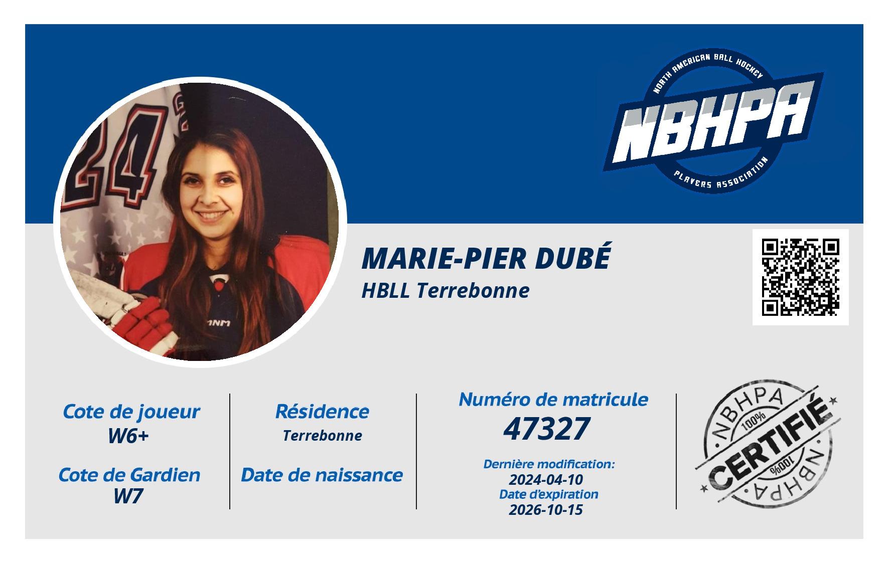 Marie-Pier Dubé
