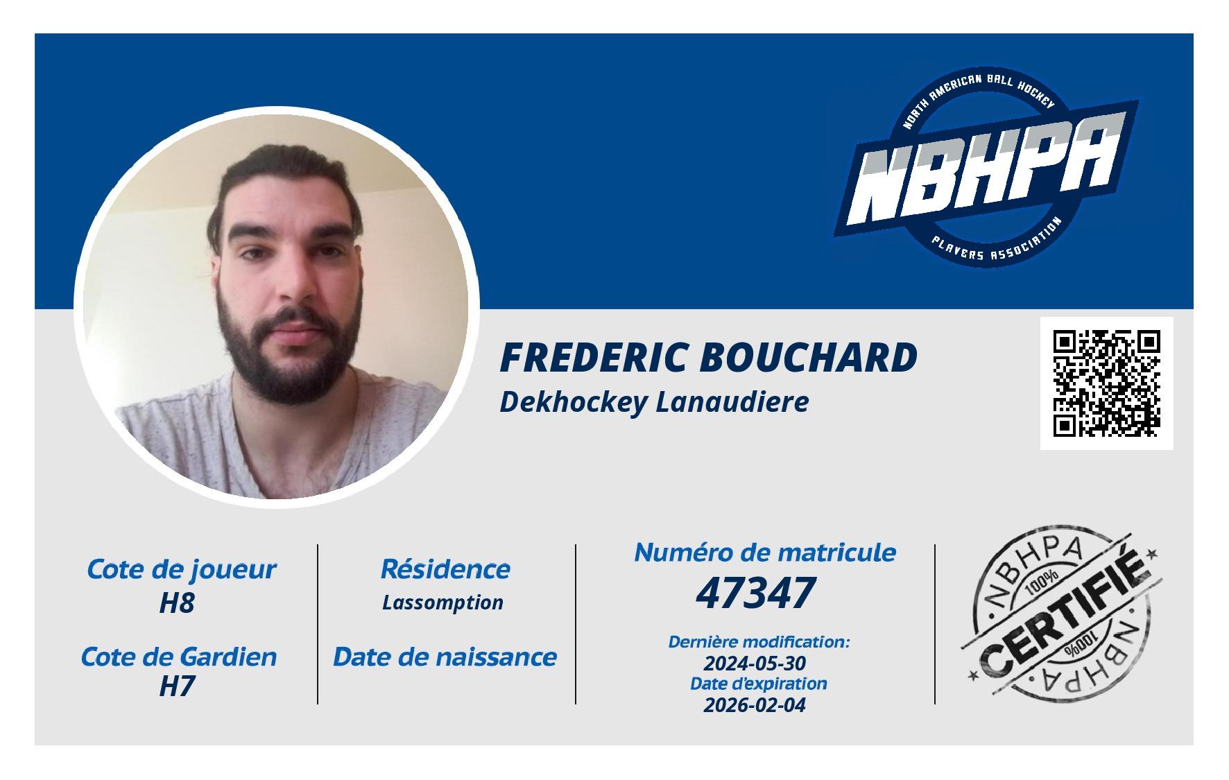 Frederic Bouchard