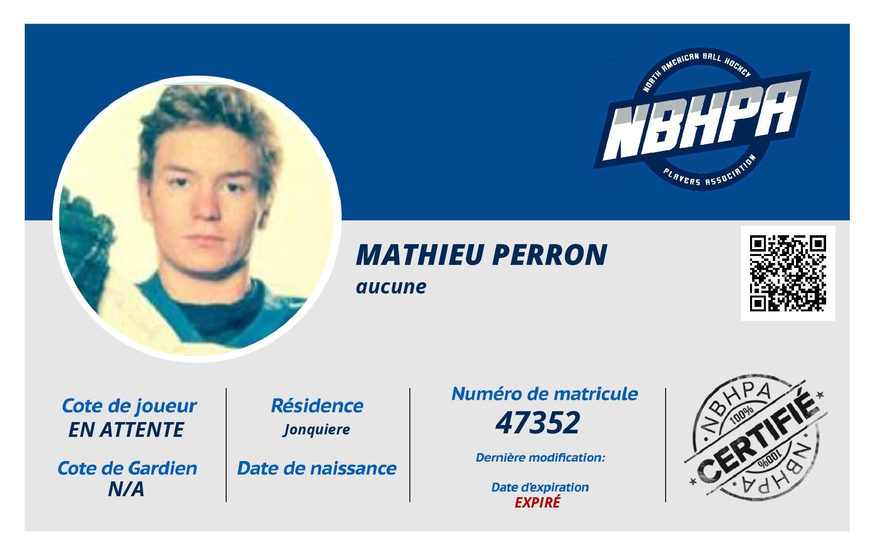 Mathieu Perron
