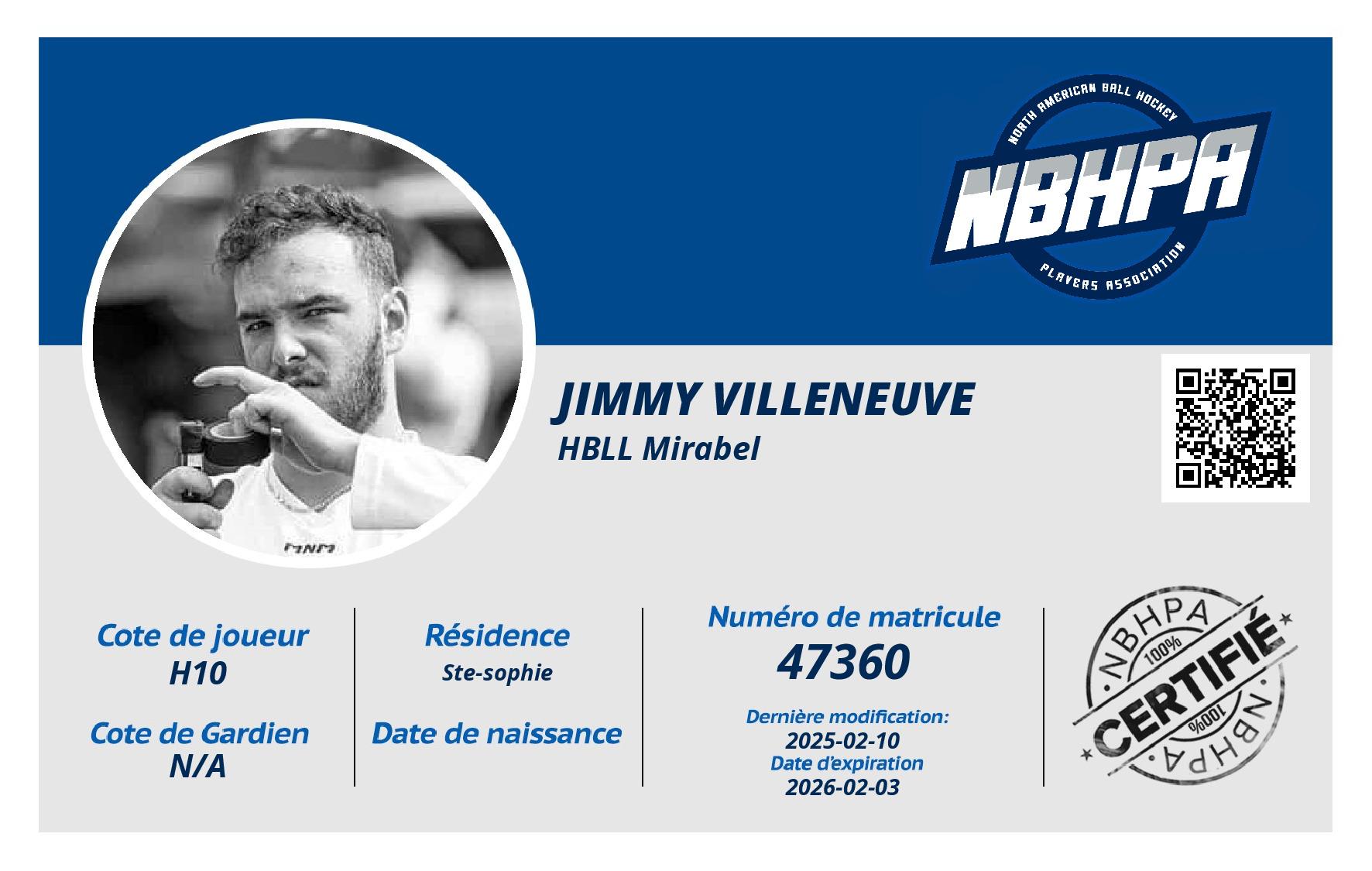 Jimmy Villeneuve