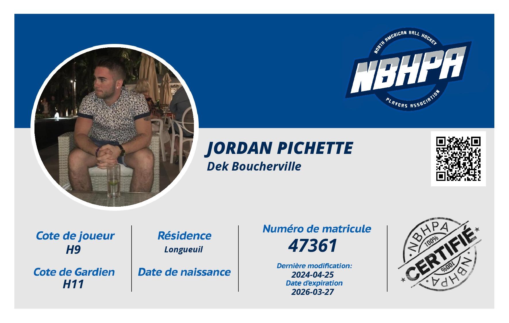 Jordan Pichette