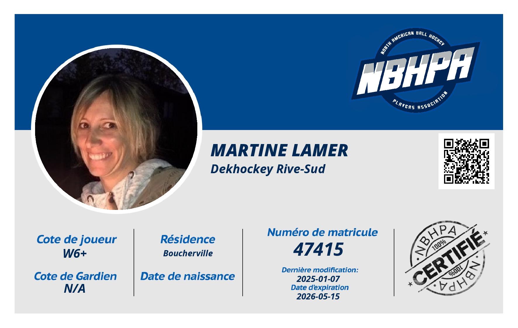 Martine Lamer