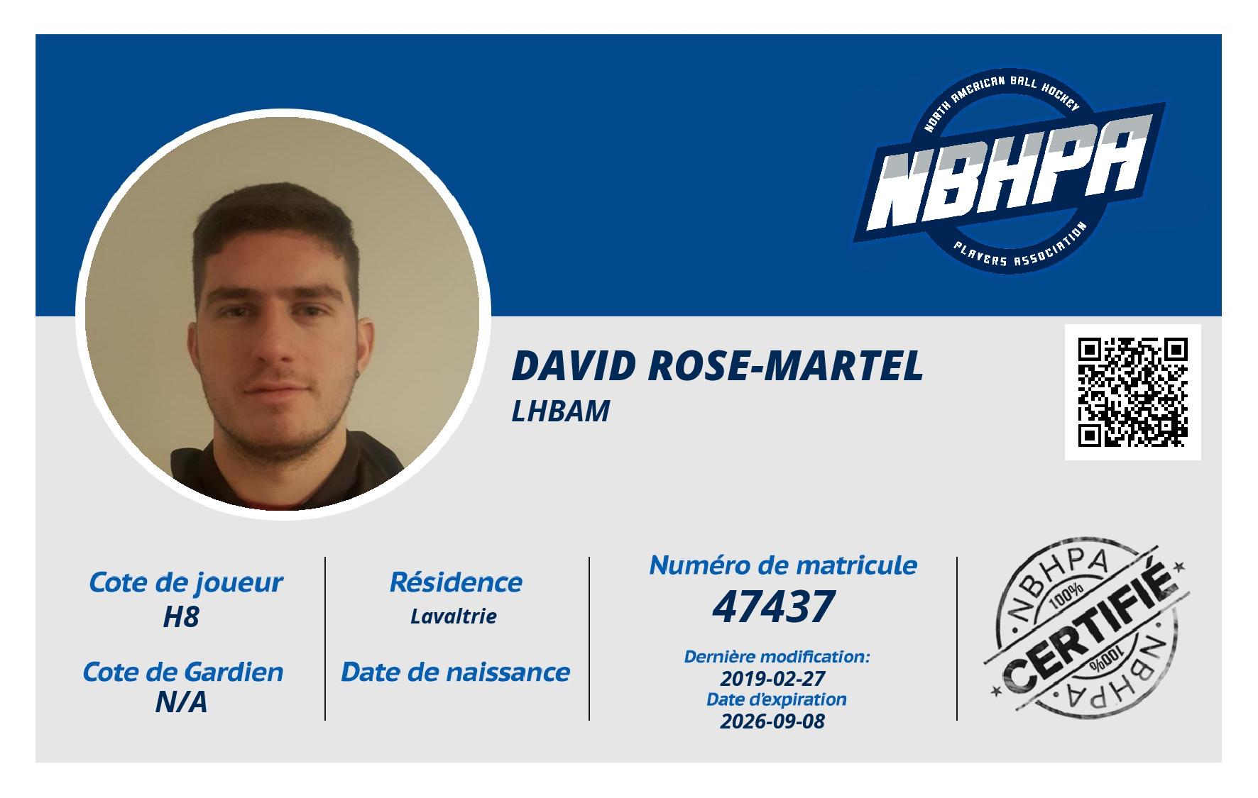 David Rose-Martel