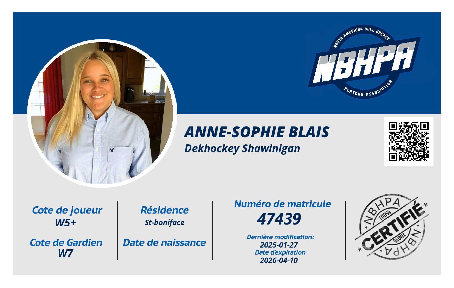 Anne-Sophie Blais