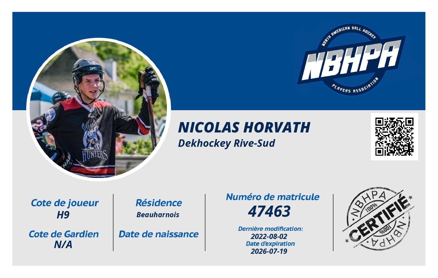 Nicolas Horvath