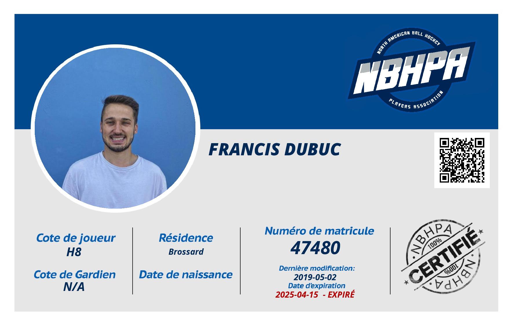 Francis Dubuc
