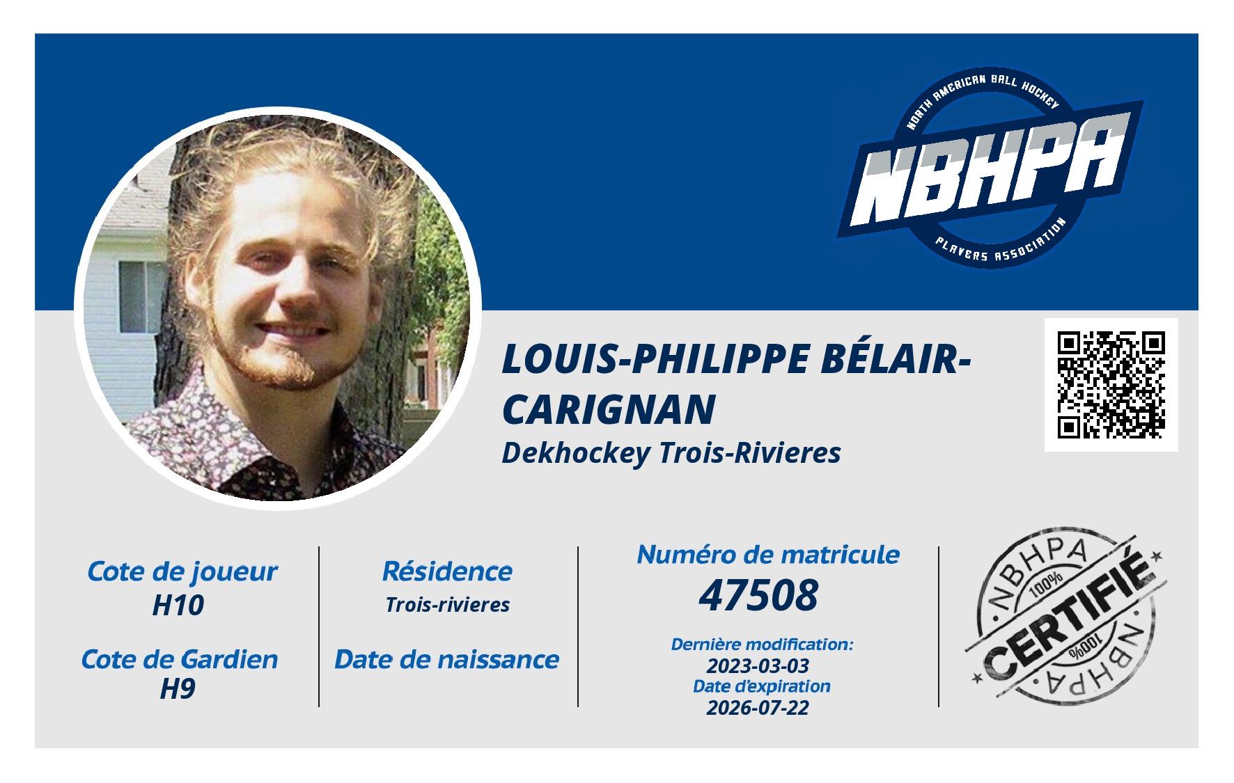 Louis-Philippe Bélair-Carignan