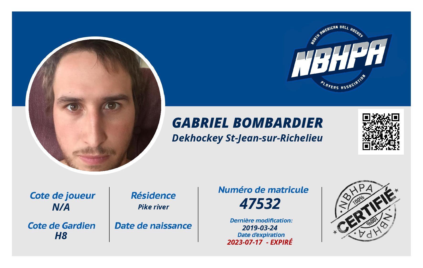 Gabriel Bombardier