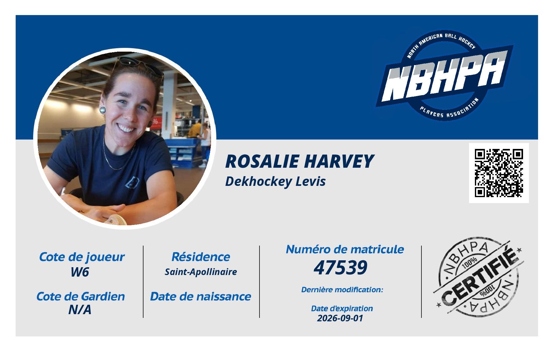 Rosalie Harvey