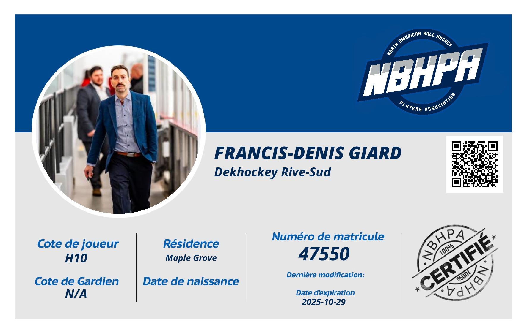 Francis-Denis Giard