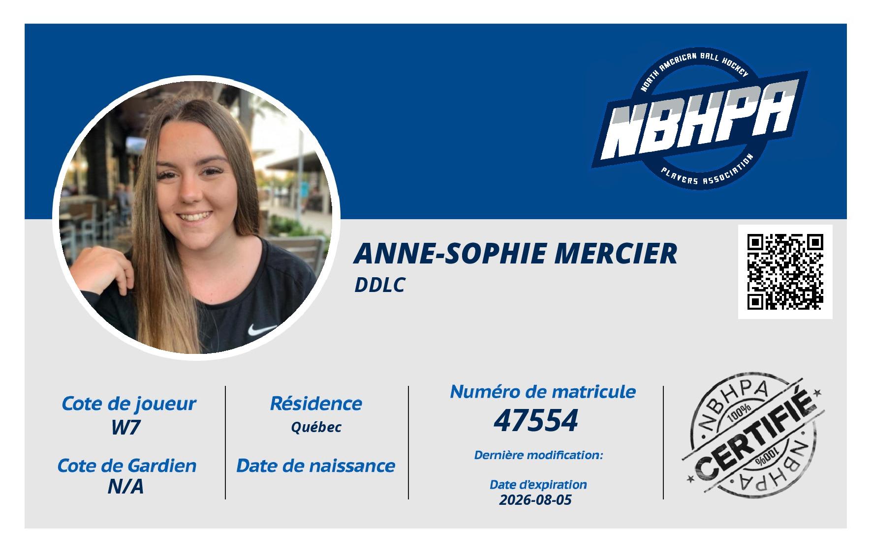 Anne-Sophie Mercier