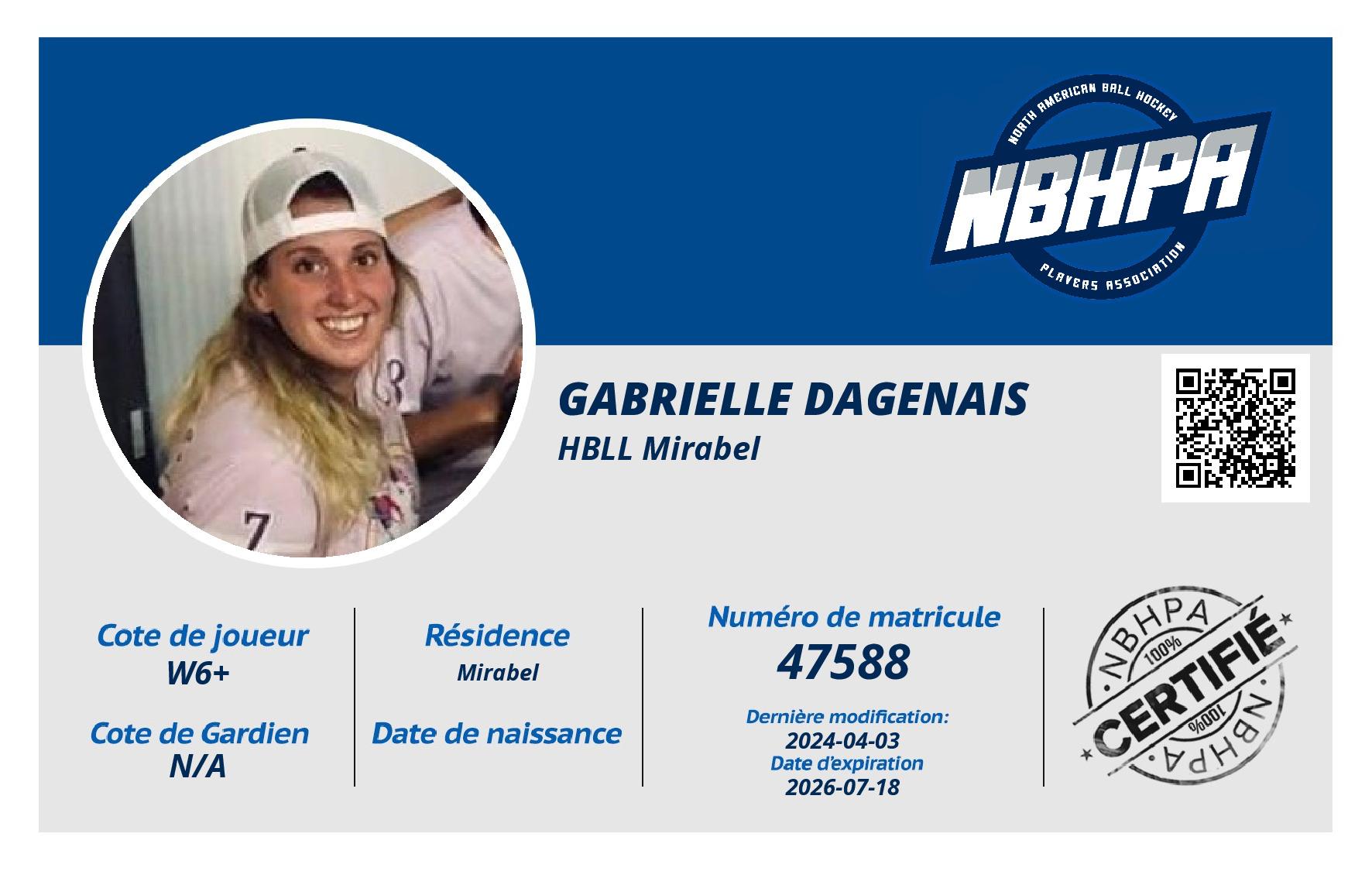 Gabrielle Dagenais