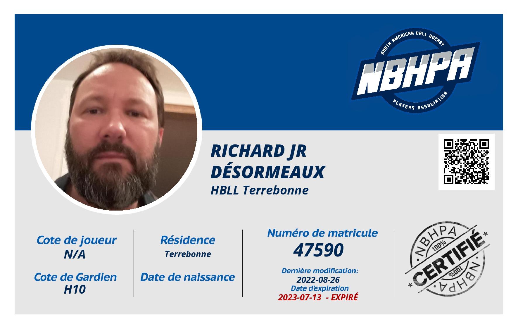 Richard Jr Désormeaux