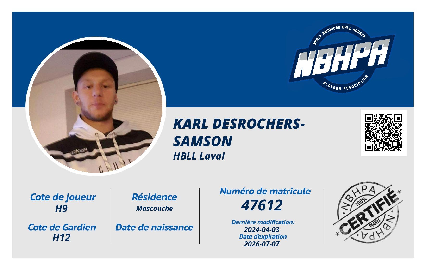Karl Desrochers-Samson