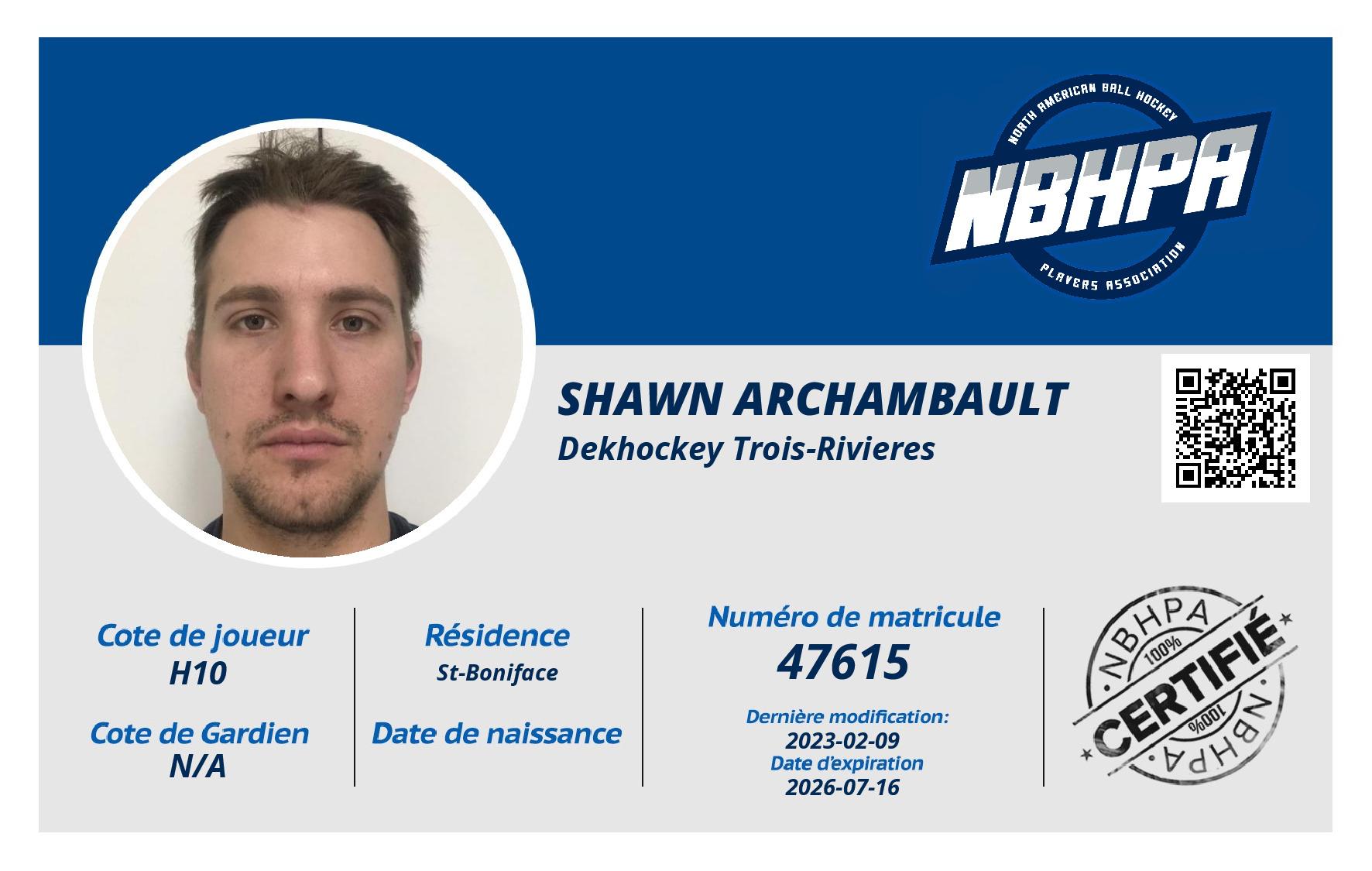 Shawn Archambault 