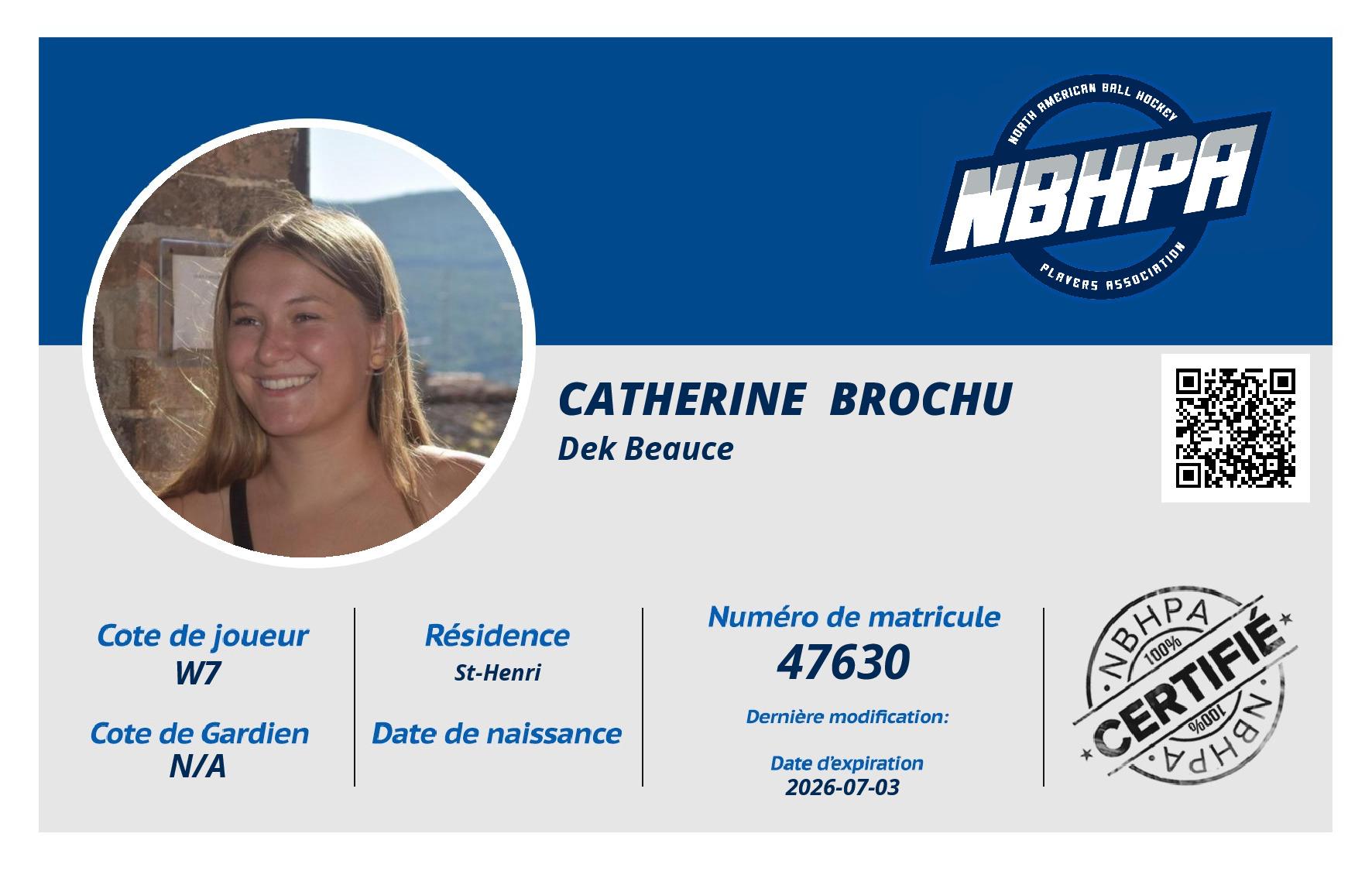 Catherine  Brochu 