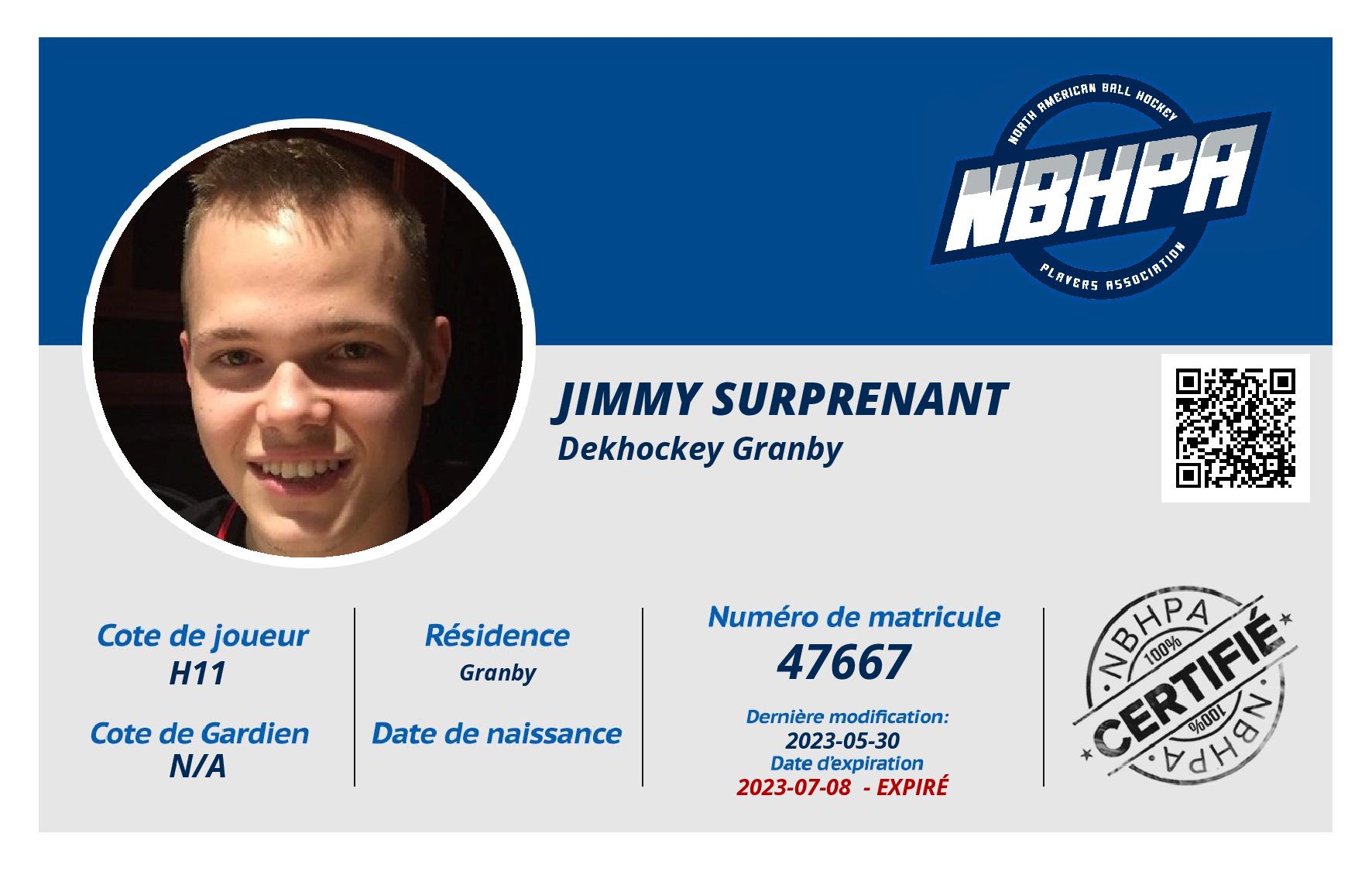 Jimmy Surprenant