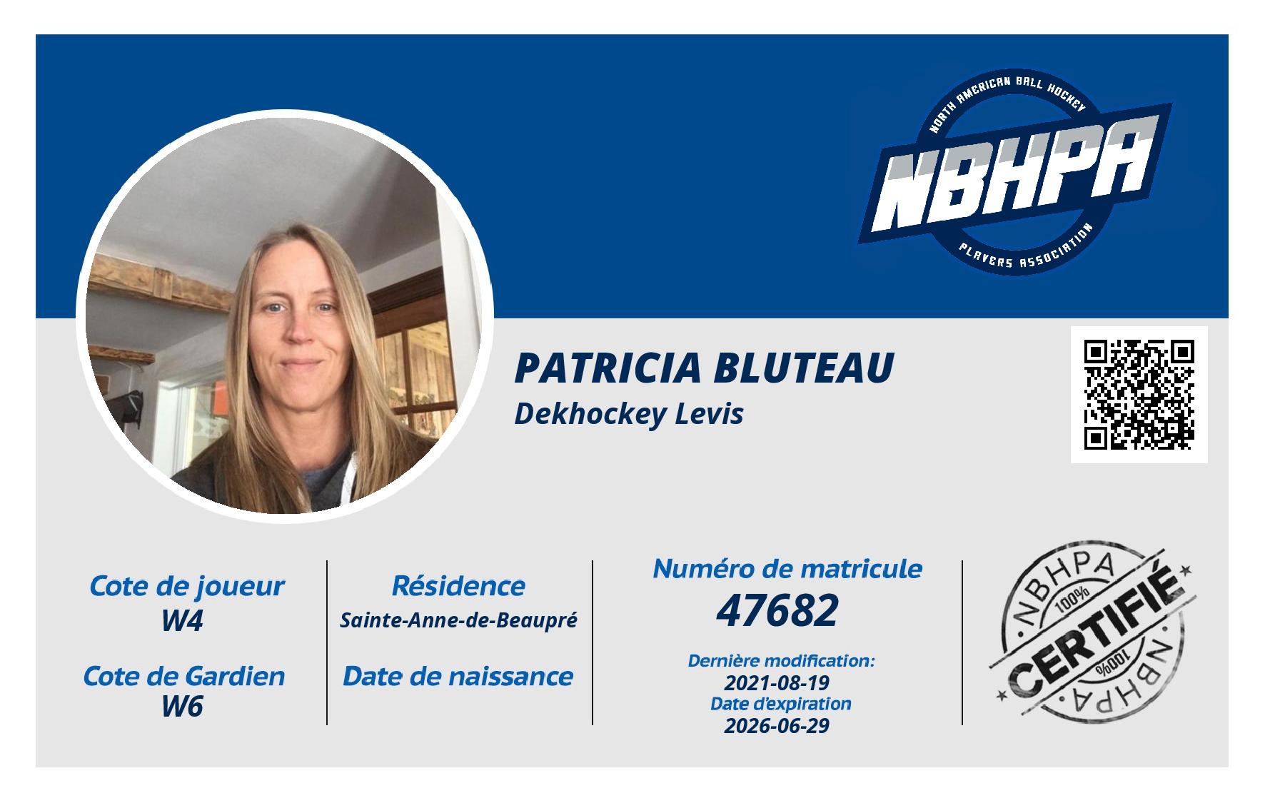 Patricia Bluteau