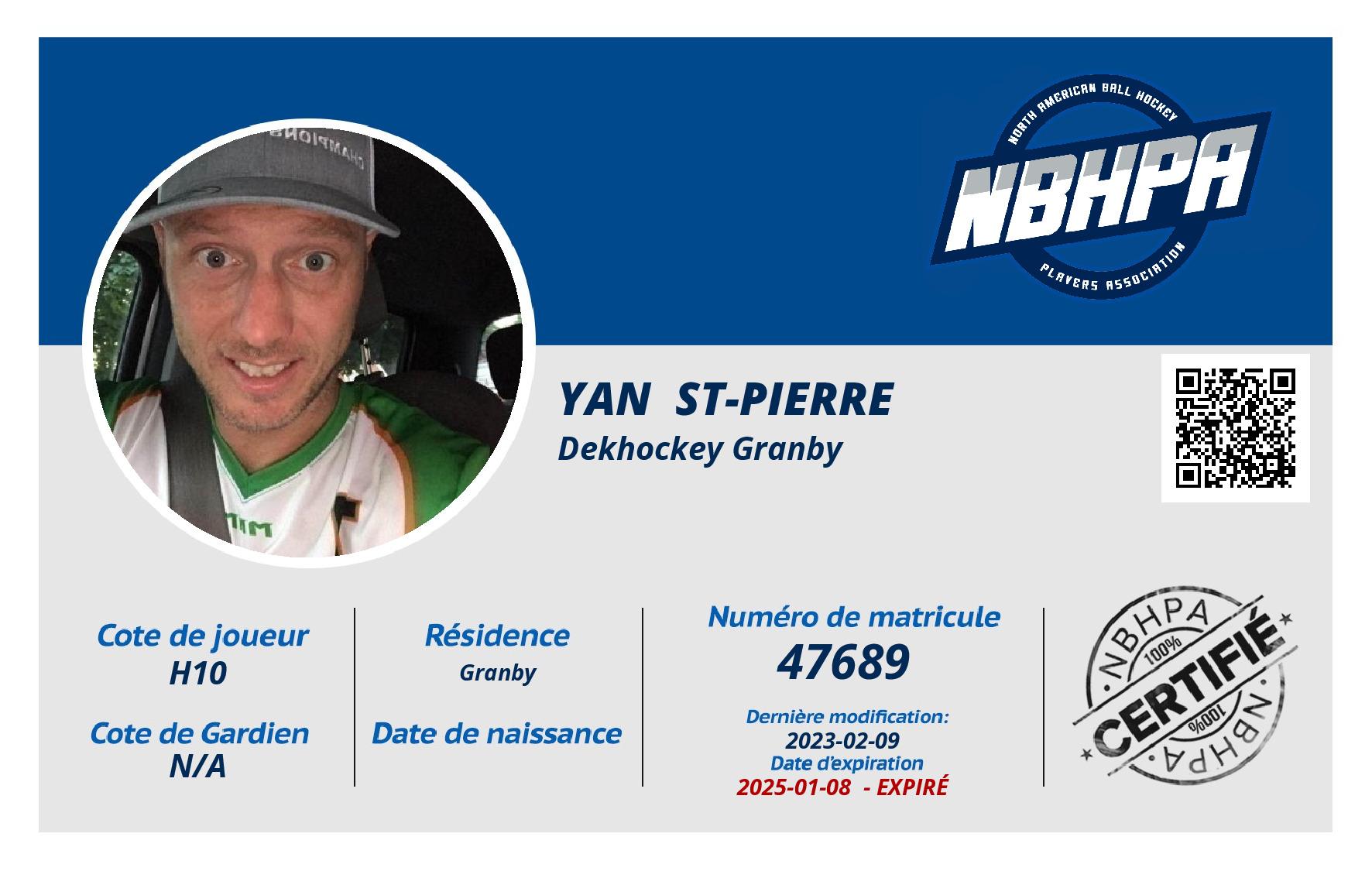 Yan  St-Pierre 